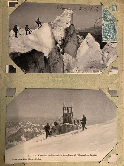 CP7 Album de cartes postales, à sujet de...