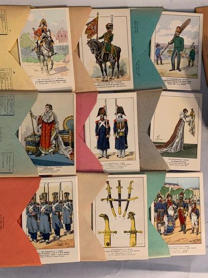 CP8 Les Uniformes du Premier Empire.
Cartes...