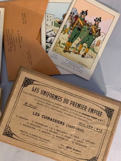 CP8 Les Uniformes du Premier Empire.
Cartes...