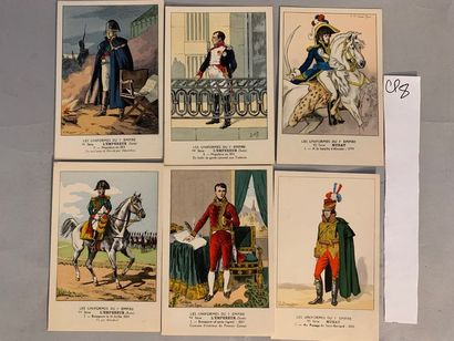 CP8 Les Uniformes du Premier Empire.
Cartes...