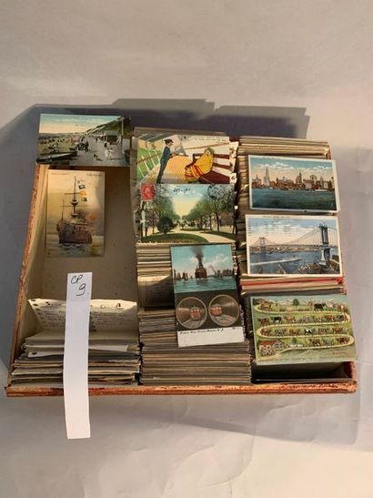 CP9 Ensemble de cartes postales et carnets...