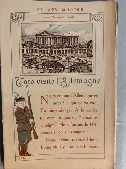 CP11 Important ensemble de cartes chromolithographiées...