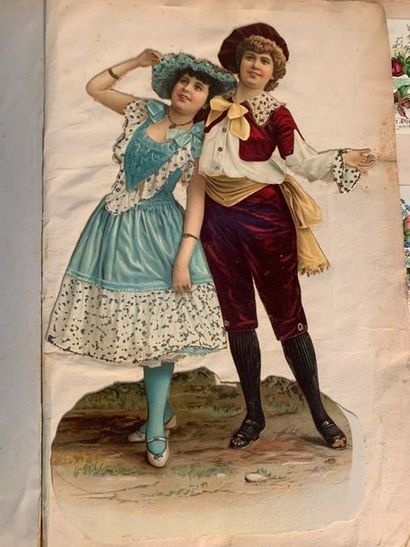 CP13 Grand album de chromolithographies,...