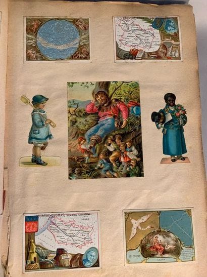 CP13 Grand album de chromolithographies,...