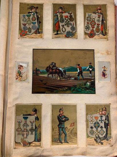 CP13 Grand album de chromolithographies,...