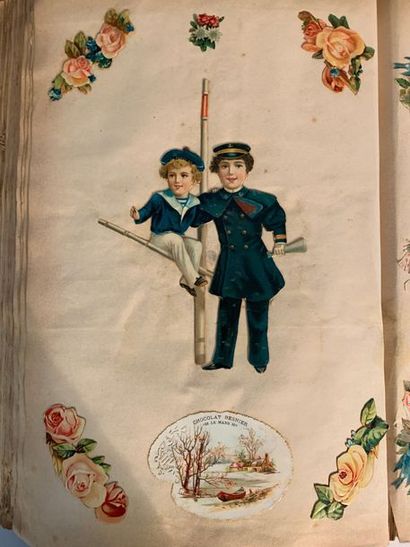 CP13 Grand album de chromolithographies,...