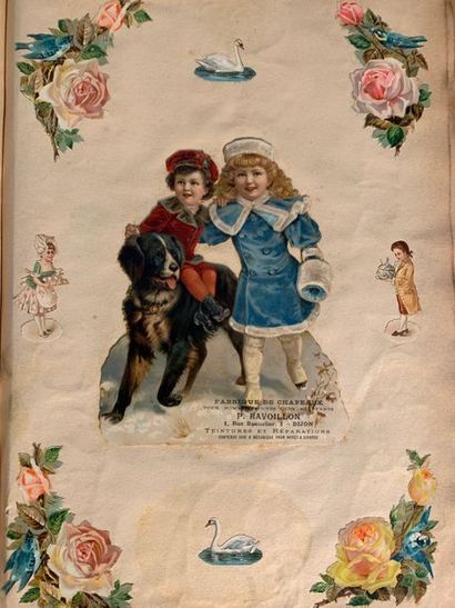 CP13 Grand album de chromolithographies,...