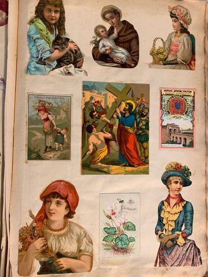 CP13 Grand album de chromolithographies,...