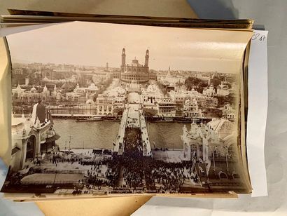 CP17 Exposition Universelle Paris 1900: lot...