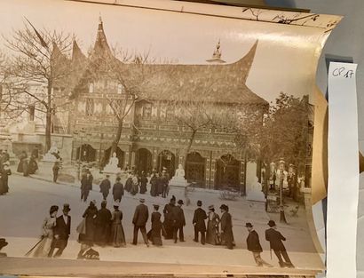 CP17 Exposition Universelle Paris 1900: lot...
