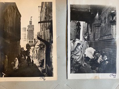 CP21 Album de photographies retraçant les...