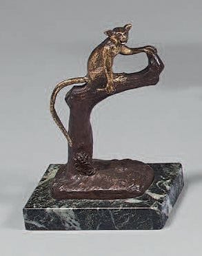 D'après C.E. MERCIER

Statuette en bronze...
