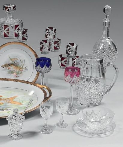 BACCARAT. Modèle Colbert (créé en 1908)

Partie...