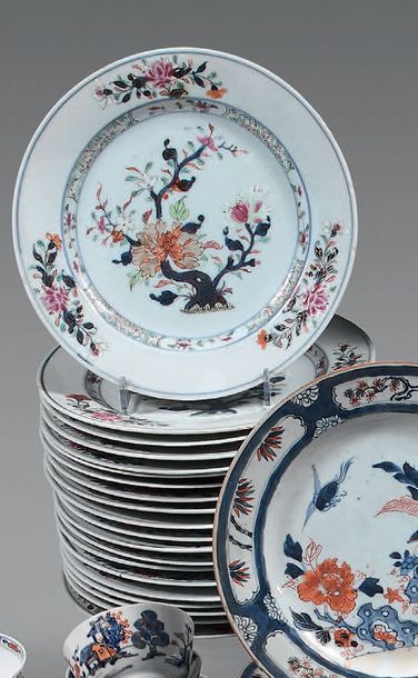 CHINE, Compagnie des Indes - Epoque KANGXI...
