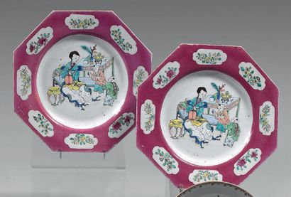 CHINE, Compagnie des Indes - XVIIIème siècle
Pair...