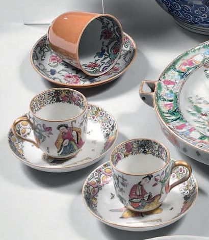 CHINE, Compagnie des Indes - XVIIIème siècle
Set...