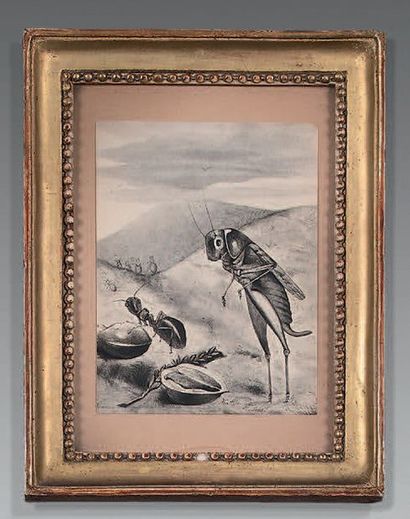 H. DESVAUX de LYF, XIXème siècle
CIGALE ET...