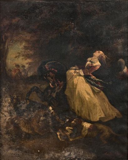 Achille GIROUX (1820-1854)
MARIE DE BOURGOGNE...