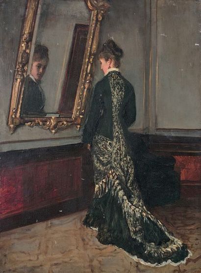 Dans le goût d'Alfred STEVENS
PORTRAIT OF...