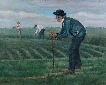 Julien THIBAUDEAU (1859 - ?)
OLD BRETON PEASANT...