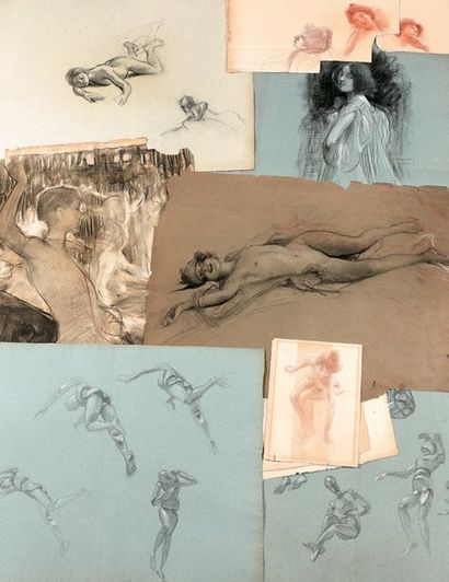 Georges PICARD (Remiremont, 1857-Paris, 1946)
Eight...
