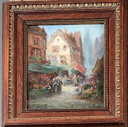 J. SORLAIN
LIVELY STREET WITH AN ECHOPPE...