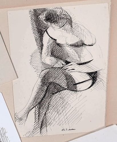 Camille HILAIRE (1916-2004)
WOMAN SITTING...