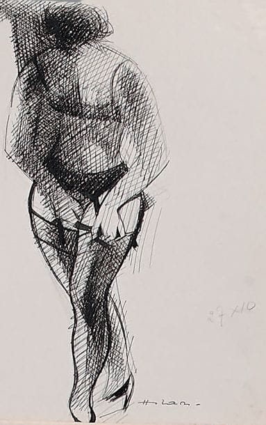 Camille HILAIRE (1916-2004)
WOMAN STANDING...