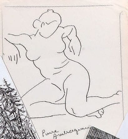 Pierre AMBROGIANI (1907-1985)
NAKED WOMAN...