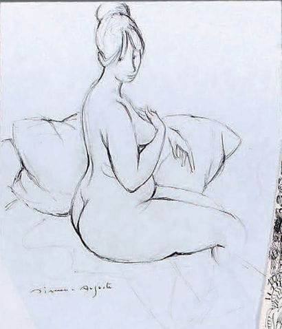 Simon SIMON AUGUSTE (1909-1987)
SEATED MODEL...