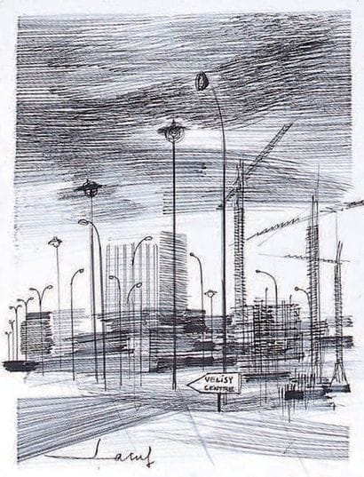 Jean Théobald JACUS (né en 1924)
THE CRANES...