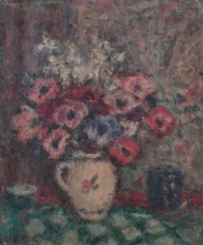 Georges d'ESPAGNAT (1870/1950)
VASE OF FLOWERS...