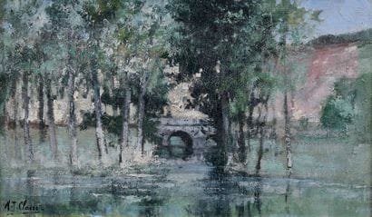 Auguste Jean CLAIRE (1881-1970)
LANDSCAPE...