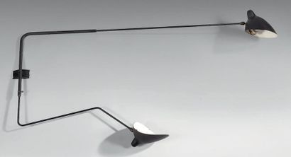 Serge MOUILLE (1922-1988)
Wall lamp with...