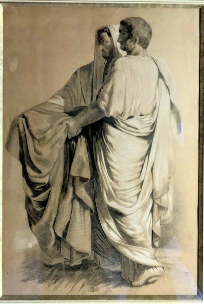 Attribué à Enrico de LOISE (actif au XIXème...