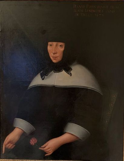 École FRANCAISE du XVIIème siècle:

- PORTRAIT...