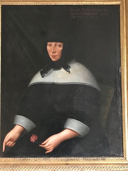 École FRANCAISE du XVIIème siècle:

- PORTRAIT...