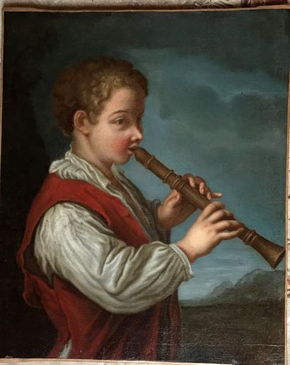 Ecole FRANÇAISE vers 1800, suiveur de Grimou:

PIED...