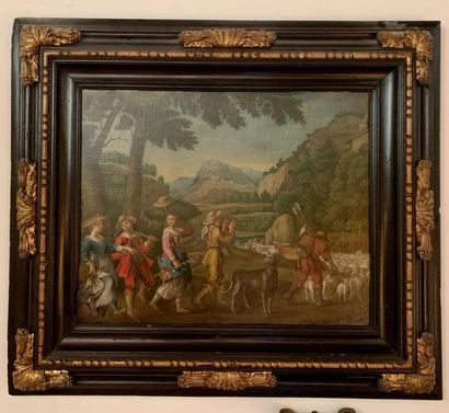 Ecole FRANÇAISE vers 1700, suiveur de Claudine...
