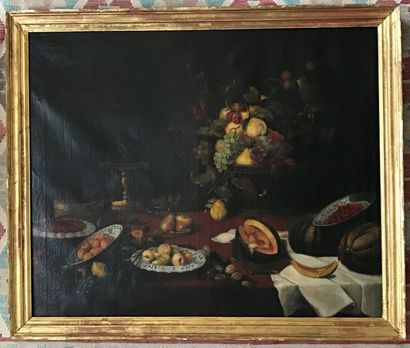 Dans le goût de SNYDERS:

STILL LIFE WITH...
