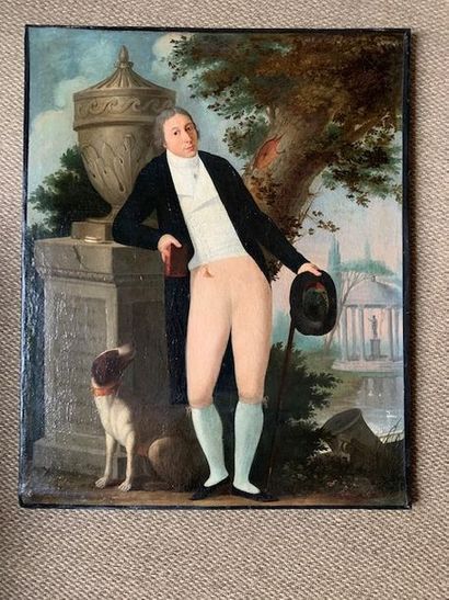 Ecole ROMAINE, 1799:

MEN'S PORTRAIT IN FRONT...