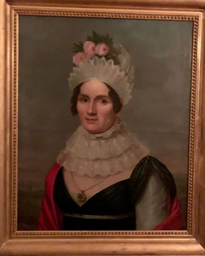 Ecole ITALIENNE du XIXème siècle:

PORTRAIT...