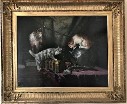 Louis-Eugène LAMBERT (1825-1900):
KITTENS...