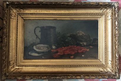 Eugène PARISY (XXème siècle):
STILL LIFE...