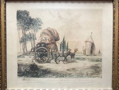 BEAUCHAMP: VUE DE LA CAMPAGNE ROMAINE,

A...