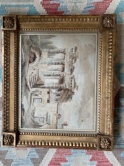 Pierre Antoine DEMACHY (Paris 1723 - 1807):

TEMPLE...