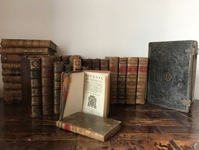 Small collection of bound books from the...