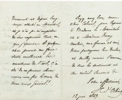Henri d'Orléans, duc d'AUMALE (1822-1897)...