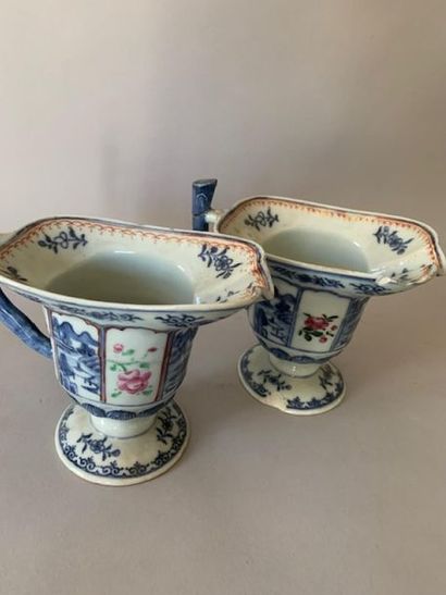 COMPAGNIE DES INDES, XVIIIème et XIXème siècles.

Paire...
