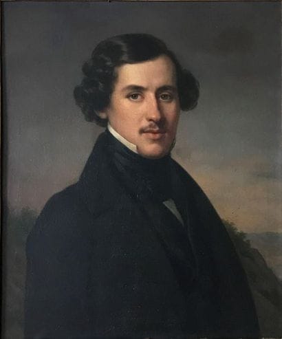 Ecole FRANÇAISE du milieu du XIXème siècle:

PORTRAIT...